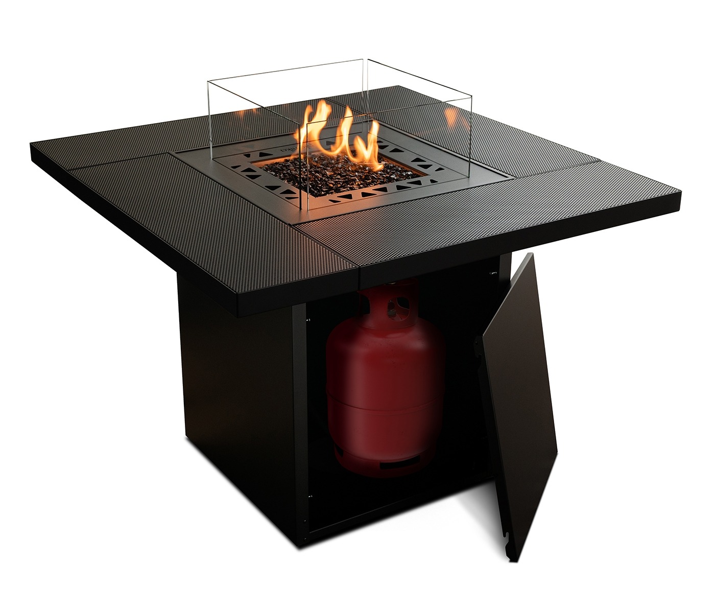 garden fire table Square Table